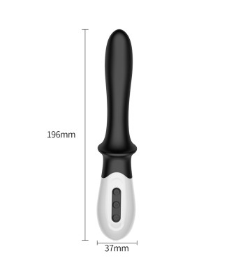 Wibrator-Silicone Prostate / G-spot Massager USB 10 Function / Heating