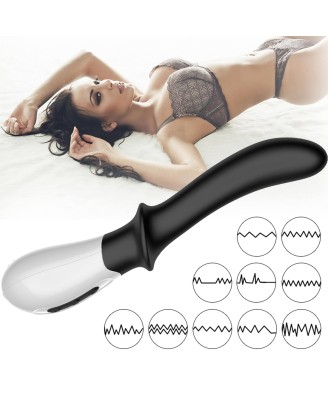 Wibrator-Silicone Prostate / G-spot Massager USB 10 Function / Heating