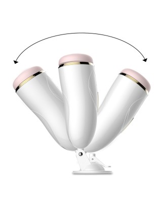 Masturbator-Vibrating Masturbation Cup USB 7 + Interactive Function / Talk Mode