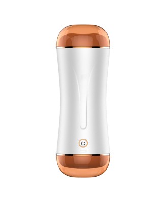 Masturbator - B - Series - Vibrating Masturbation Cup USB 10 function + Interactive Function / Double Ends