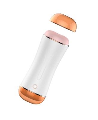 Masturbator - B - Series - Vibrating Masturbation Cup USB 10 function + Interactive Function / Double Ends