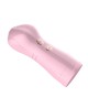 Masturbator-Vibrating and Flashing Masturbation Cup USB 7+7 Function / Talk Mode (Pink)