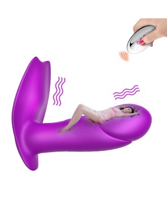 Stymulator - B - Series - Silicone Panty Vibrator USB 7 Function / Heating / Impact function