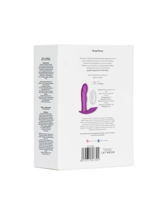 Stymulator - B - Series - Silicone Panty Vibrator USB 7 Function / Heating / Impact function