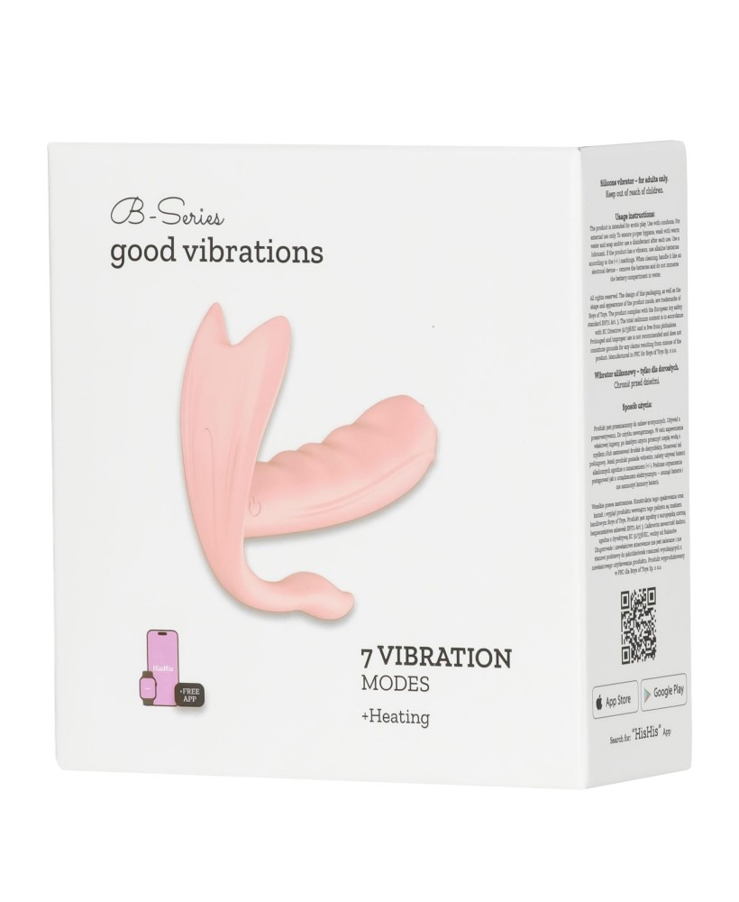 Silicone Vibrator 7 vibration modes - Heating + APP