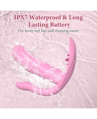 Silicone Vibrator 7 vibration modes - Heating + APP