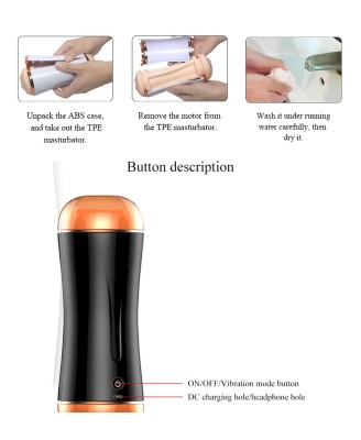Masturbator-Vibrating Masturbation B-Series