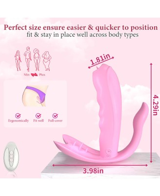 Silicone Vibrator 7 vibration modes - Heating + APP