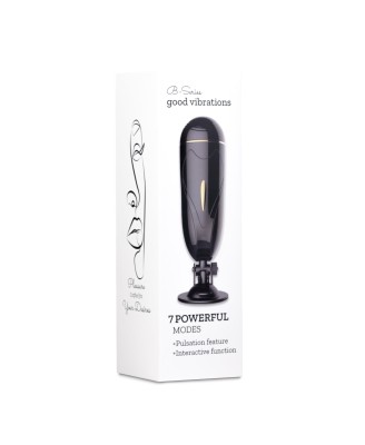 Masturbator-Vibrating Masturbation Cup USB 7 + Interactive Function / Talk Mode
