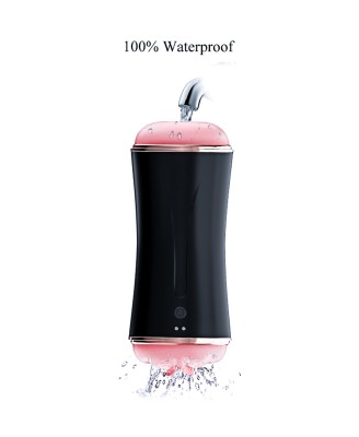 Masturbator-Vibrating Masturbation Cup USB 7 function + Interactive Function / Double Ends