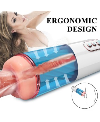 Masturbator-Vibration 7, 7 Sucking modes, Hand
