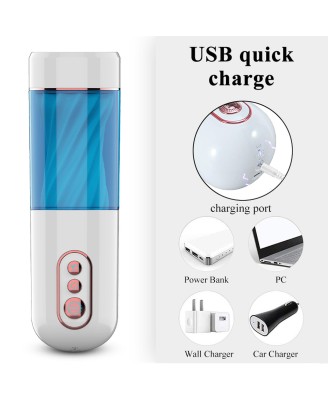 Masturbator-Vibration 7, 7 Sucking modes, Hand