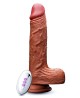 Wibrator-Silicone, Vibration 10, Rotate, Telescopic, Heating, 21cm