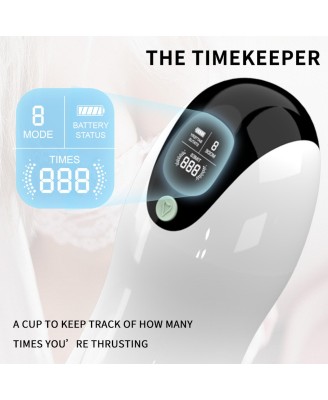 Masturbator-Vibration 8 Vibration modes + Interactive function