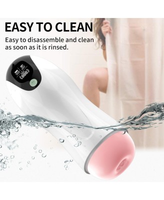 Masturbator-Vibration 8 Vibration modes + Interactive function