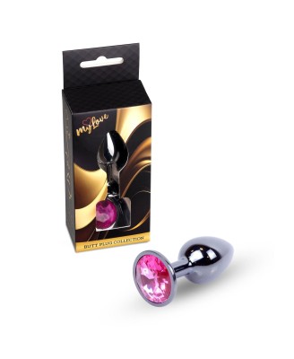 MyLove Toys - Jewellery Dark Silver PLUG- Pink