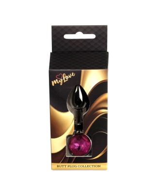 MyLove Toys - Jewellery Dark Silver PLUG- Pink