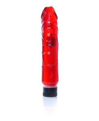 Wibrator-Juicy Jelly - Multispeed Red