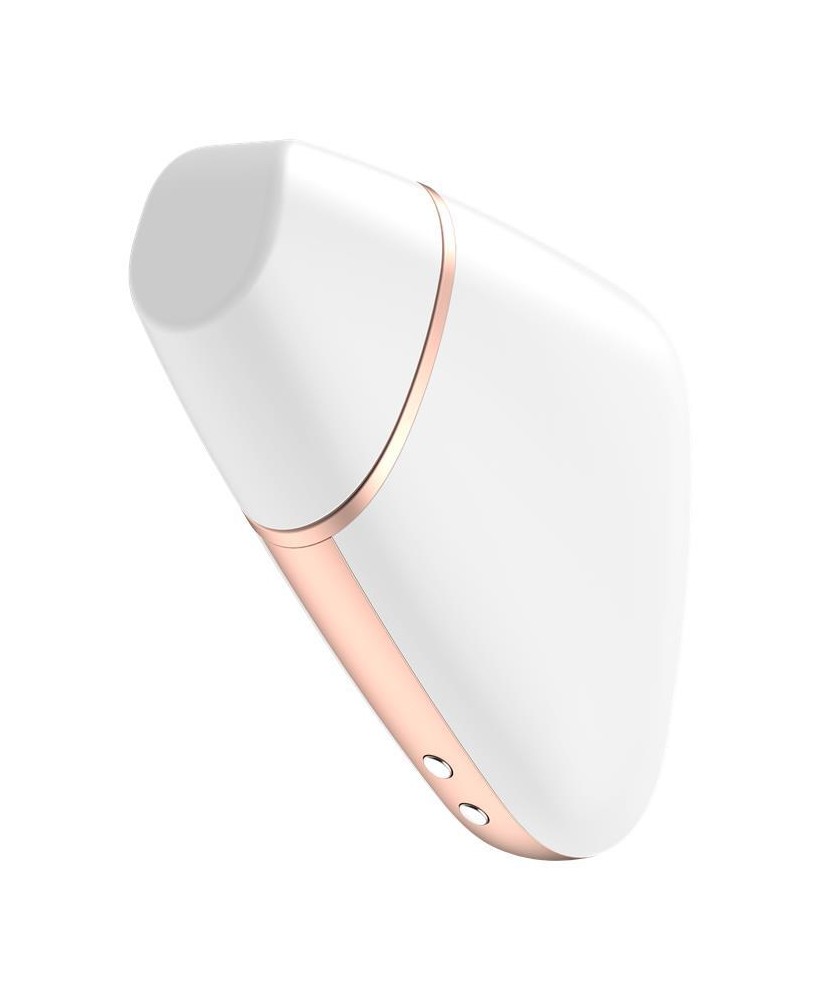 Wibrator - Love Triangle Air Pulse Stimulator + Vibration White