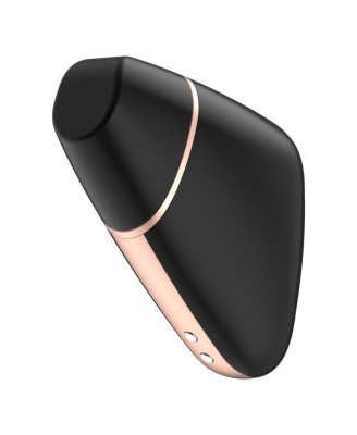 Wibrator - Love Triangle Air Pulse Stimulator + Vibration Black