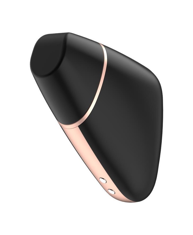 Wibrator - Love Triangle Air Pulse Stimulator + Vibration Black