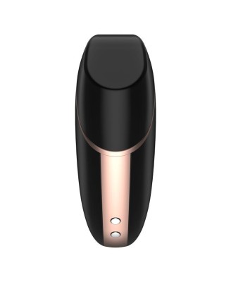 Wibrator - Love Triangle Air Pulse Stimulator + Vibration Black