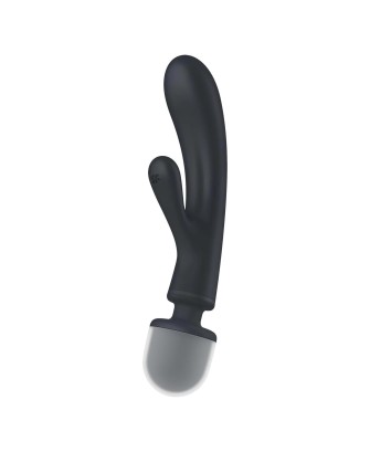 Satisfyer Triple Lover grey - Wibrator Różdżka Króliczek
