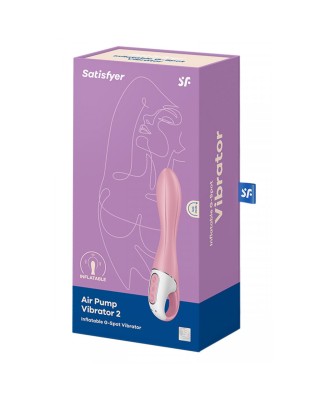 Air Pump Vibrator 2 light red
