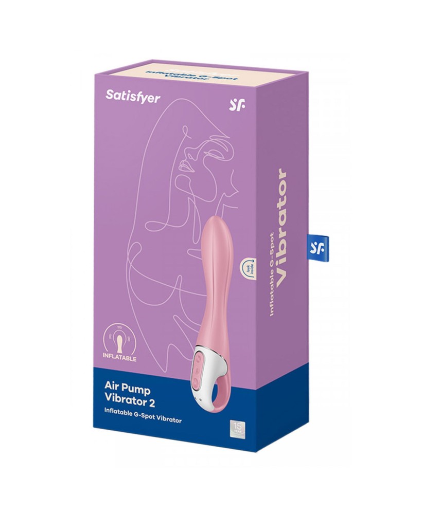 Air Pump Vibrator 2 light red