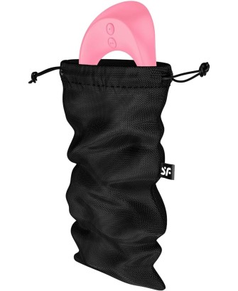 Satisfyer Treasure Bag M - Czarna Torba na gadżety erotyczne