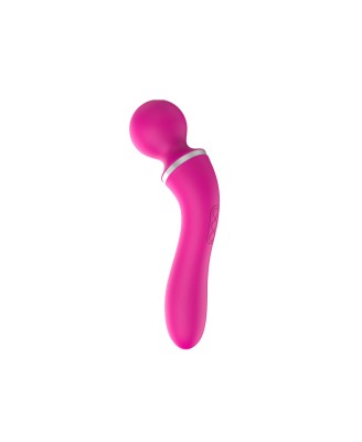 Dual Massager + overlay USB 10+10 functions Pink