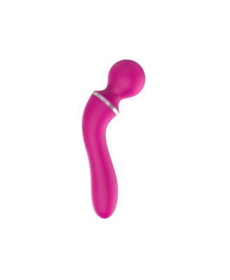 Dual Massager + overlay USB 10+10 functions Pink