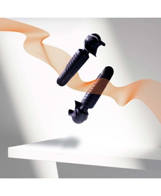 MAN.WAND EVO BLACK PLUM RECHARGEABLE MASTURBATOR