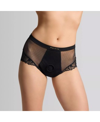 HARNESS LINGERIE DIVINE - M - BLACK