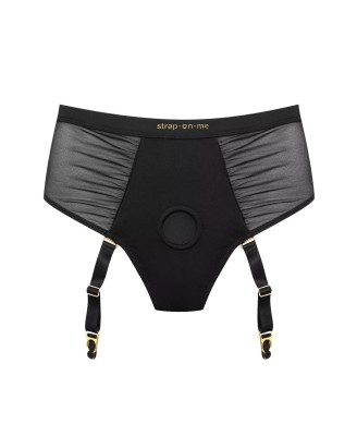 HARNESS LINGERIE IDYLLE - S - BLACK