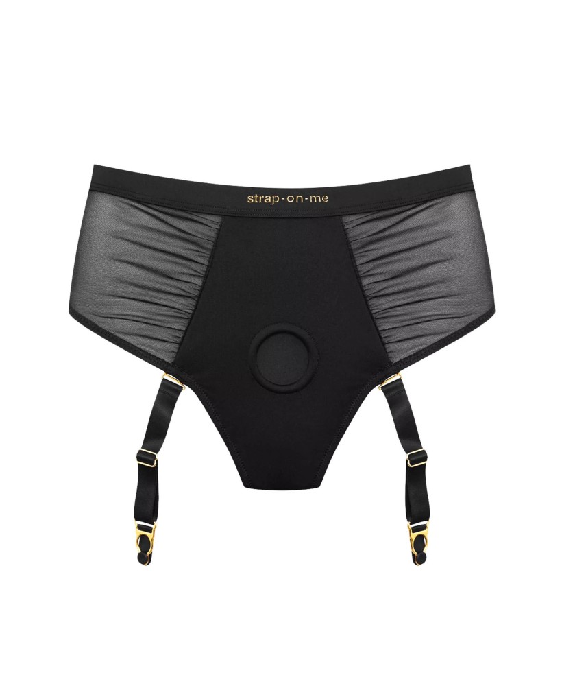 HARNESS LINGERIE IDYLLE - M - BLACK