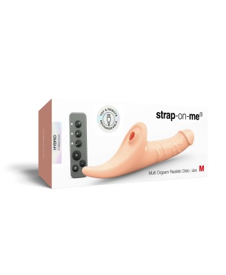 MULTI ORGASM REALISTIC DILDO - M - VANILLA TR
