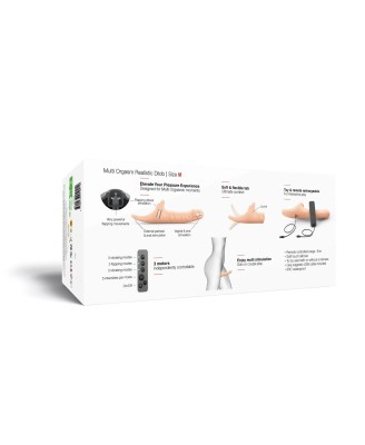 MULTI ORGASM REALISTIC DILDO - M - VANILLA TR