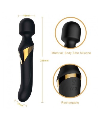 Dorcel DUAL ORGASMS Stymulator różdżka - złota