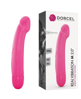 Dorcel REAL VIBRATION M MAGENTA 2.0 Wibrator punktu G - magentowy