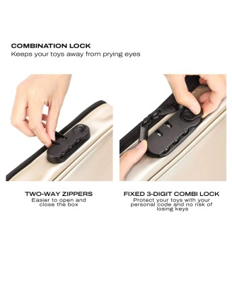 DISCREET BOX LUXURY GOLD