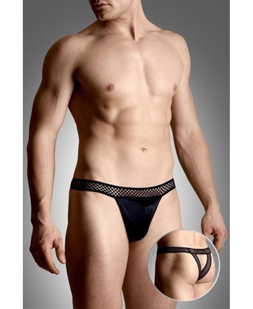 Mens thongs 4486 - black M/L