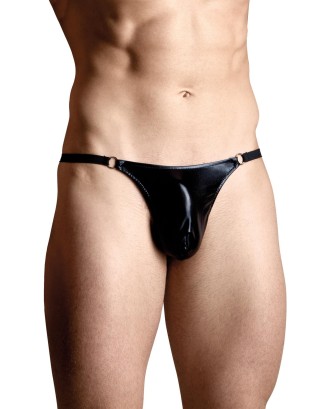 Mens thongs 4487 - black S/L