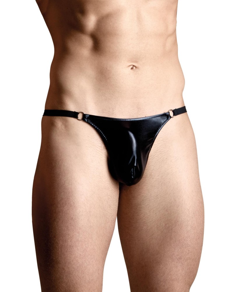 Mens thongs 4487 - black S/L