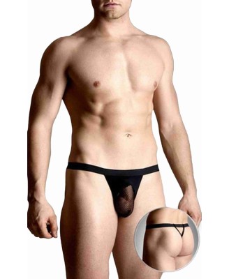 Mens thongs 4494 - black M/L