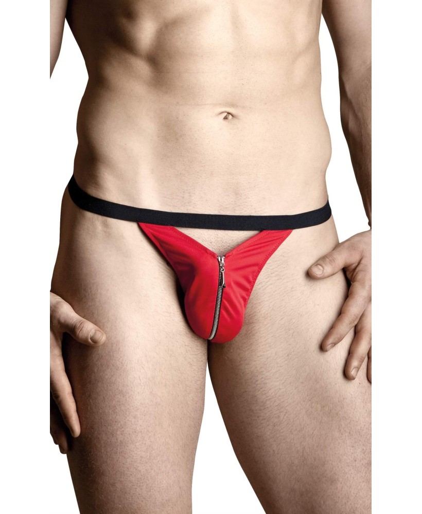 Mens thongs 4497 - red S/L