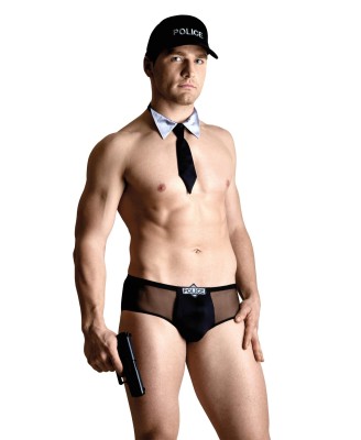Policeman Set - black XL