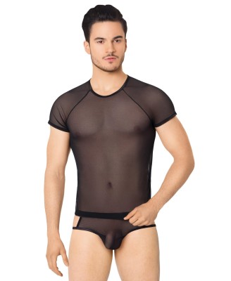 Shirt and Shorts 4607 - black XL