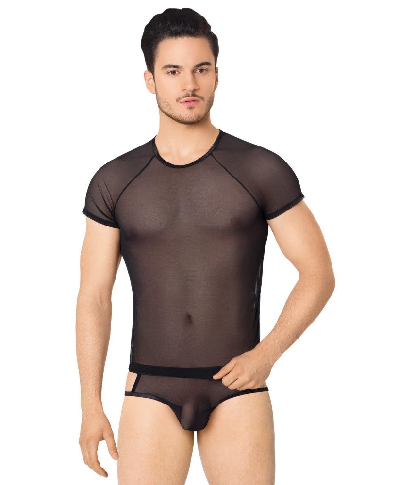 Shirt and Shorts 4607 - black XL