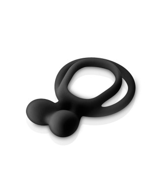 DOUBLE COCKRING BLACK